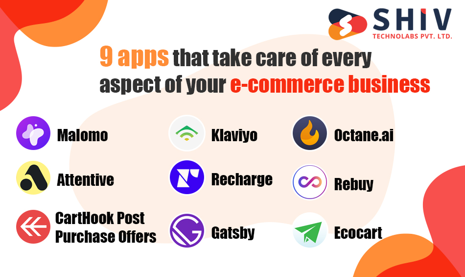 9 apps that take care of every aspect of your eCommerce business