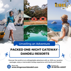 Kings Resort provides best Dandeli Resort offer facilities for camping, with amenities such as fire, and nature trek, to make for a comfortable and unforgettable experience.