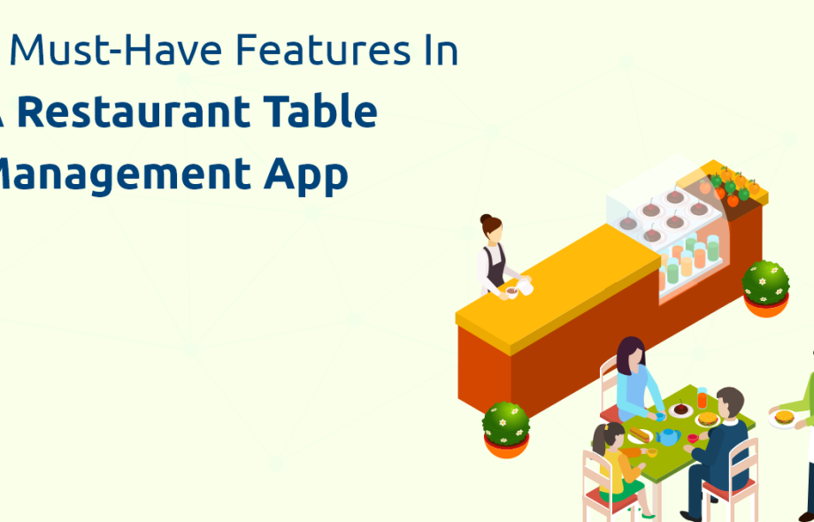 restaurant table app