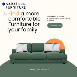 If you want to create a space that is both stylish and functional, modern furniture is the way to go Saraf Furniture the Best wooden furniture store in india.