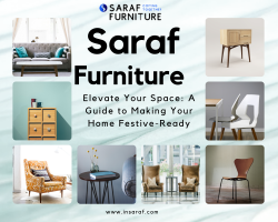 Getting your home ready for festivals is easy with small updates. Simple décor changes make a big impact. If you're looking for quality furniture or décor pieces, visit Saraf Furniture.