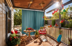 Perfect Outdoor Blinds for Your Christmas Celebrations