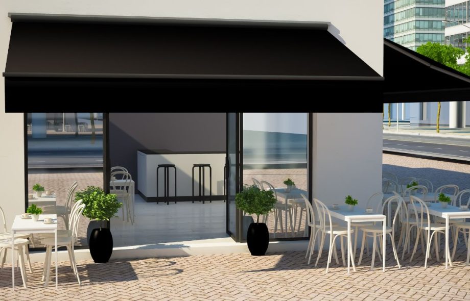 Slide-on wire awnings are a flexible and stylish outdoor shading