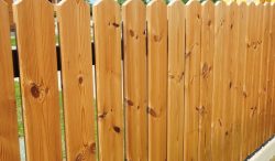 wood fence