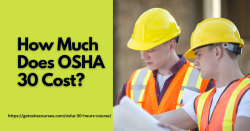 How Much Does OSHA 30 Cost?