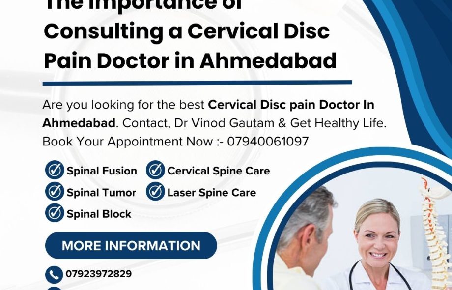 Find the best Cervical Disc Pain doctor In Ahmedabad