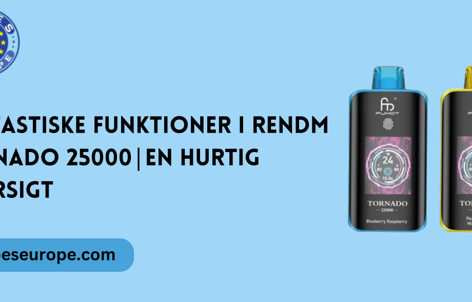 fantastiske funktioner i RendM Tornado 25000