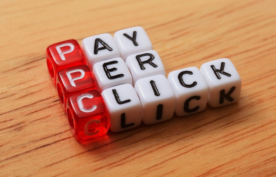 A set of dices endorsing small businesses can leverage Google PPC campaigns for sales growth