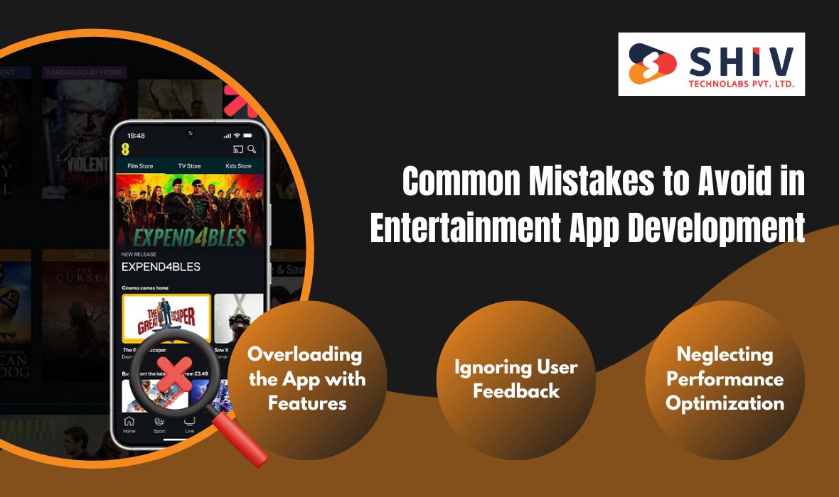 Common Mistakes to Avoid in Entertainment App Development