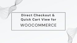 woocommerce direct to checkout