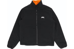 Stussy 8 Ball Sherpa Reversible Jacket – Orange