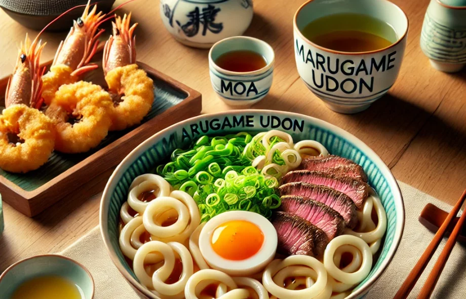 marugame udon moa menu