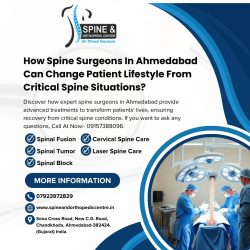 How Spine Surgeons in Ahmedabad Can Change Patient Lifestyle from Critical Spine Situations?