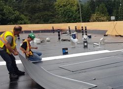 commercial flat roofing