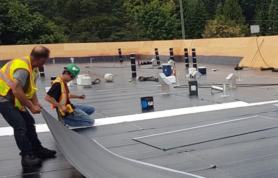 commercial flat roofing