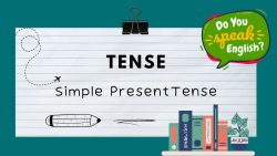 Simple present tense