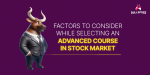 stock market advanced course
