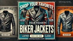 Shop Your Favorite Men's Biker Jackets