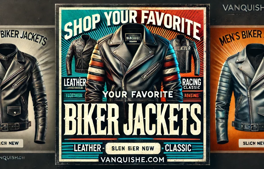 Shop Your Favorite Men's Biker Jackets