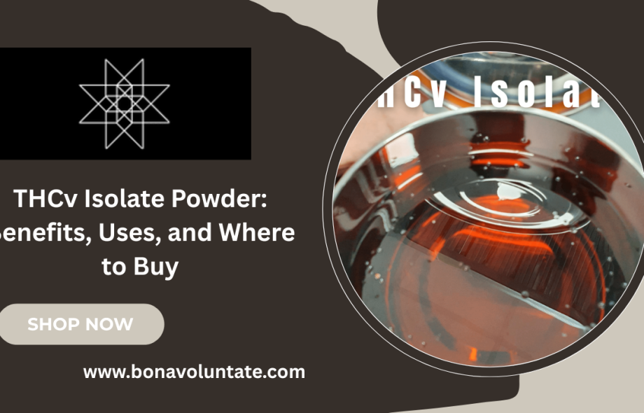 THCv Isolate Powder: Benefits, Uses, and Where to Buy