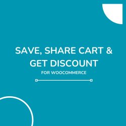 save & share cart for woocommerce