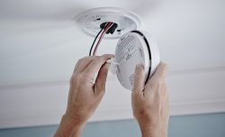 duct smoke detector installation