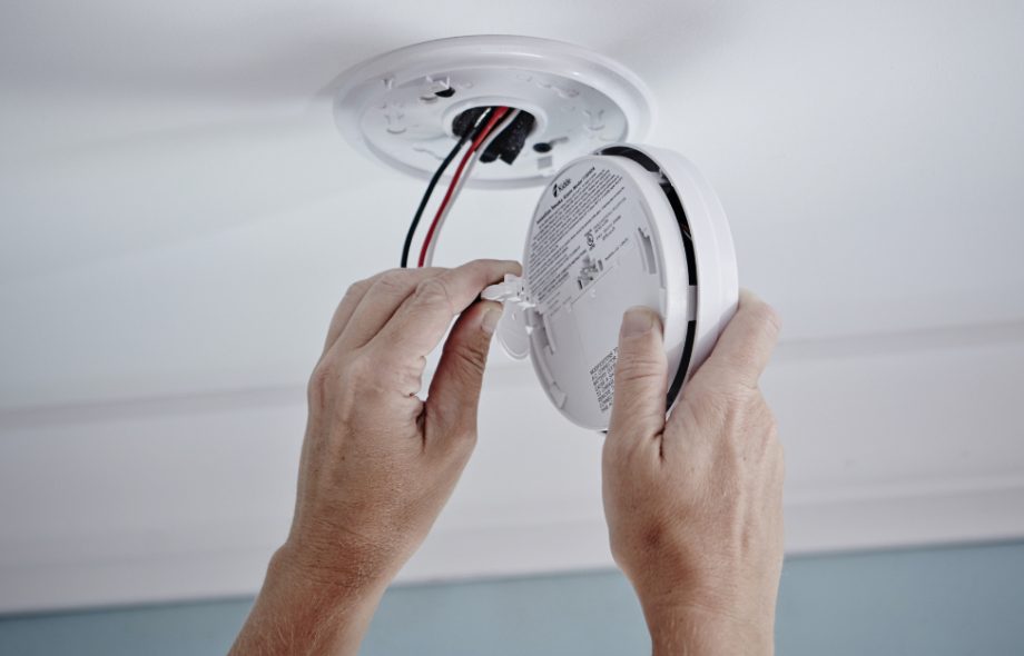 duct smoke detector installation