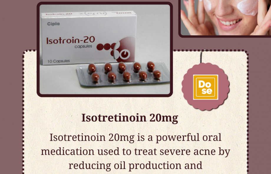 Isotretinoin 20mg for Acne: Benefits and Side Effects