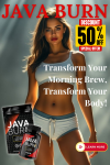 java burn 50% off