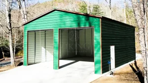 30x35x14-double-car-steel-garage