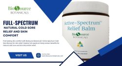 Natural cold sore relief and skin comfort