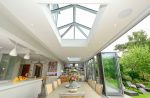 roof with skylight