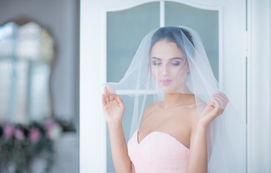 simple wedding veil styles