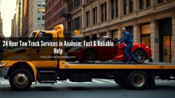 24 Hour Tow Truck Services in Anaheim Fast & Reliable Help