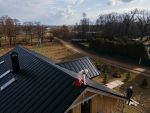 commercial flat roof replacement in Spring