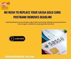 Your SASSA Gold Card
