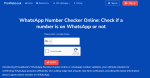 WhatsApp Number Checker