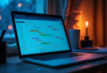 Celoxis PMO software dashboard displaying project portfolio management, Gantt charts, resource allocation, and real-time analytics for strategic project success.