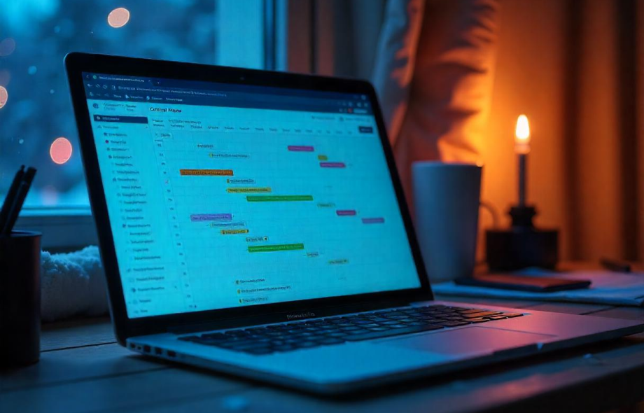 Celoxis PMO software dashboard displaying project portfolio management, Gantt charts, resource allocation, and real-time analytics for strategic project success.