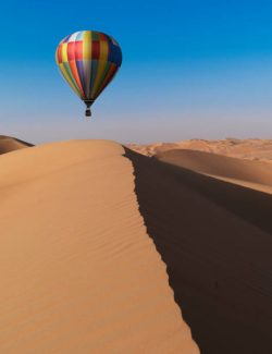 hot air balloon dubai ticket