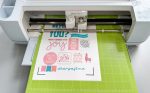 how to make stickers with Cricut
