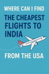Cheapest Flights to India from USA
