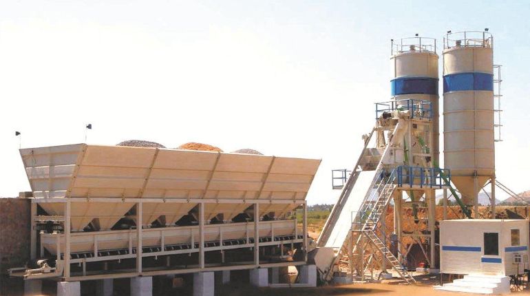 Batching Plant in Concrete