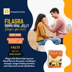 Filagra 100mg Oral Jelly is one such breakthrough treatment designed to help men reclaim their sexual confidence and enjoy intimacy once again.
