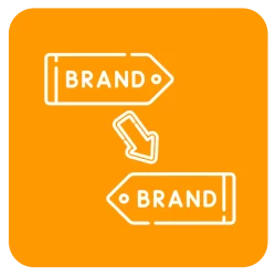 brand name change amazon