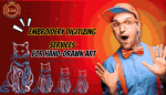 Embroidery Digitizing Services for Hand-Drawn Art