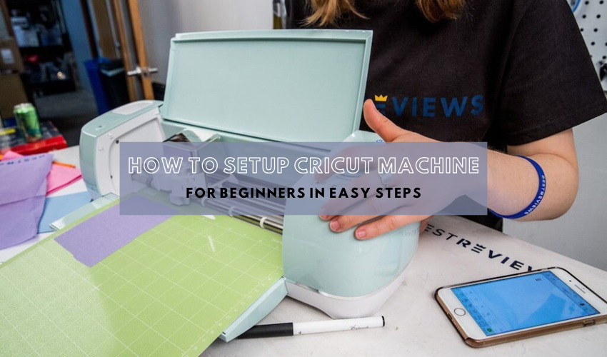 cricut machine setup