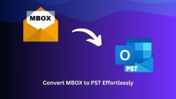 Convert MBOX to PST