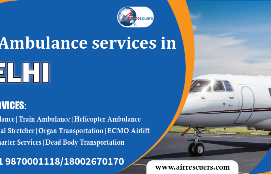 Air Ambulance services in delhi