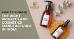 private label cosmetics manufacturer